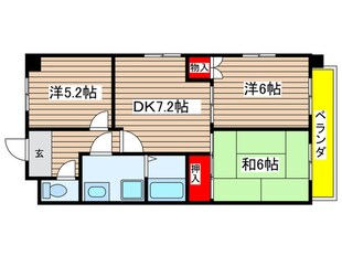 サンシャイン富士パートⅢの物件間取画像